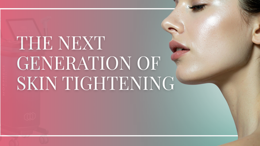 Morpheus8 skin tightening treatment using RF microneedling for non-surgical rejuvenation and collagen stimulation.